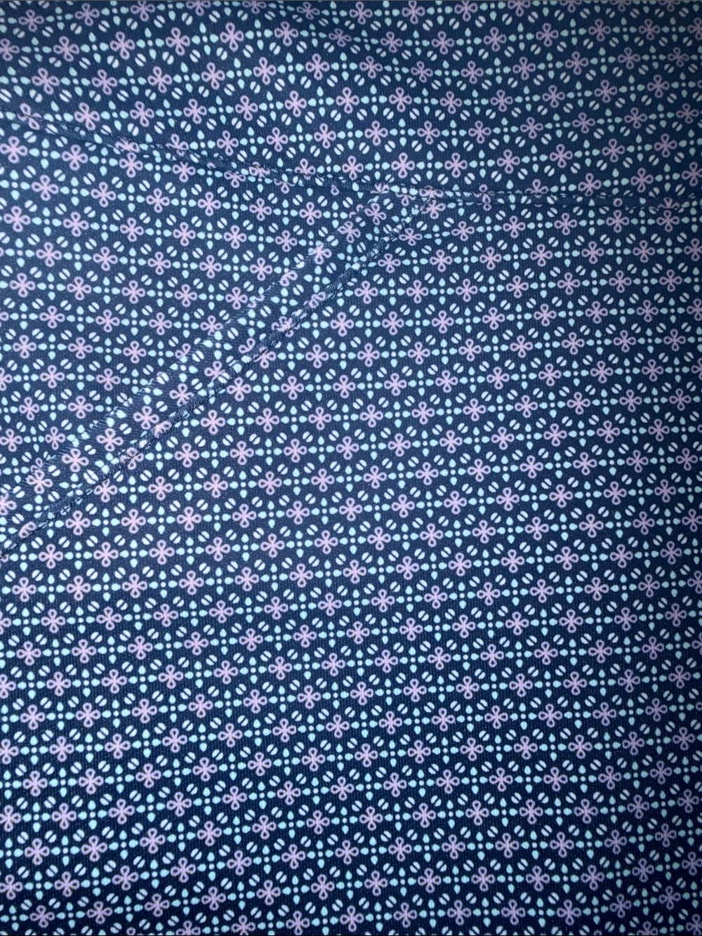 Peter Millar Golf Skort Size M Navy Geometric Print UPF 50+ Performance - Picture 2 of 6